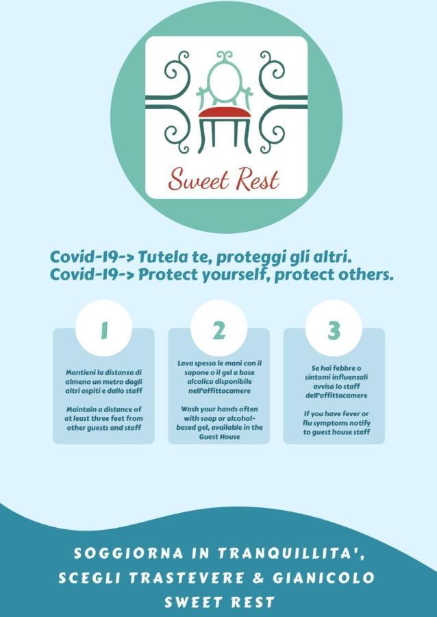 Trastevere & Gianicolo Sweet Rest Rome Luaran gambar
